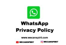 whatsapp privacy policy